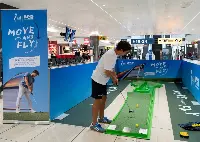 Roma, 22 settembre 2026. AdR-Asi: "Move and Fly", progetto, nella sua prima fase test, prevede l'installazione di due aree, una per lo yoga ed una dedicata al minigolf, all&rsquo;interno delle zone partenze dei T1 e T3 a Fiumicino