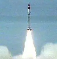 Launch of a missle