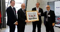 Opening of its new AW-101 and NH-90 helicopter facility in Kongsberg, Norway