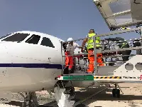 AMI: trasporto sanitario urgente per una neonata di venti giorni protetta da una culla termica da Cagliari a Roma a bordo di un Falcon 900 del 31esimo Stormo il 19 giugno 2020
