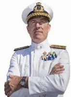 Contrammiraglio Angelo Virdis, capo Ufficio della Pubblica informazione e comunicazione (Upicom) della Marina militare