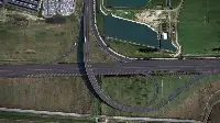 AdR. Render svincolo cargo city a Fiumicino