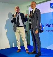 Roma, 19 giugno 2025. Pierluigi Di Palma, presidente di Enac ed Alexander D'Orsogna nuovo direttore generale Ente nazionale aviazione civile