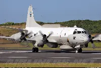 Un aereo Lockheed EP-3E Aries II della marina statunitense