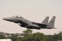 Boeing F-15E Eagle taking off