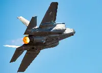 Un aereo Lockheed Martin F-35A dell'aeronautica statunitense
