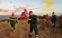 Incendi in Sardegna a Siniscola