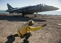 A McDonnell Douglas (now Boeing) AV-8B Harrier II of United State Marine Corps