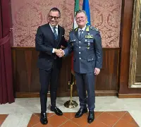 Roma, 4 dicembre 2025. Enav e GdF insieme per legalità, trasparenza e tutela economico-finanziaria: sottoscritto un nuovo protocollo d’intesa triennale finalizzato a rafforzare la collaborazione tra le due istituzioni firmato dall'ad Enav, Pasqualino Monti e dal capo di Stato Maggiore del Comando generale GdF, generale D. Giuseppe Arbore