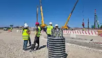 AdR. Cantiere svincolo cargo city a Fiumicino