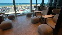 Palermo, 23 settembre 2026. Nuova lounge "Prima Vista" di Aviapartner in area airside aperta all'aeroporto "Falcone-Borsellino"