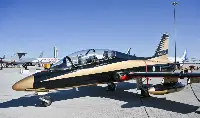 UAE Aerobatic Patrol (al Fursan) Aermacchi MB-339 aircraft on display at Dubai Airshow 2023