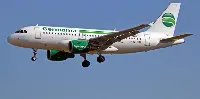 A-319/100 airplane of Germania carrier