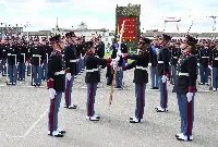 Modena, 23 maggio 2025: cerimonia di passaggio della “Stecca accademica” tra gli allievi del 205esimo corso “Fierezza” dell'Accademia militare e del 206esimo corso “Dignità”