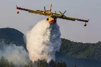 Aereo Canadair in azione