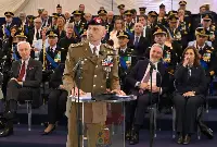 Roma-Ciampino, 15 maggio 2025. Il generale Luciano Portolano, capo di Stato Maggiore della Difesa