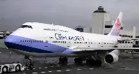 China Airlines Boeing B-747/400 at Los Angeles airport